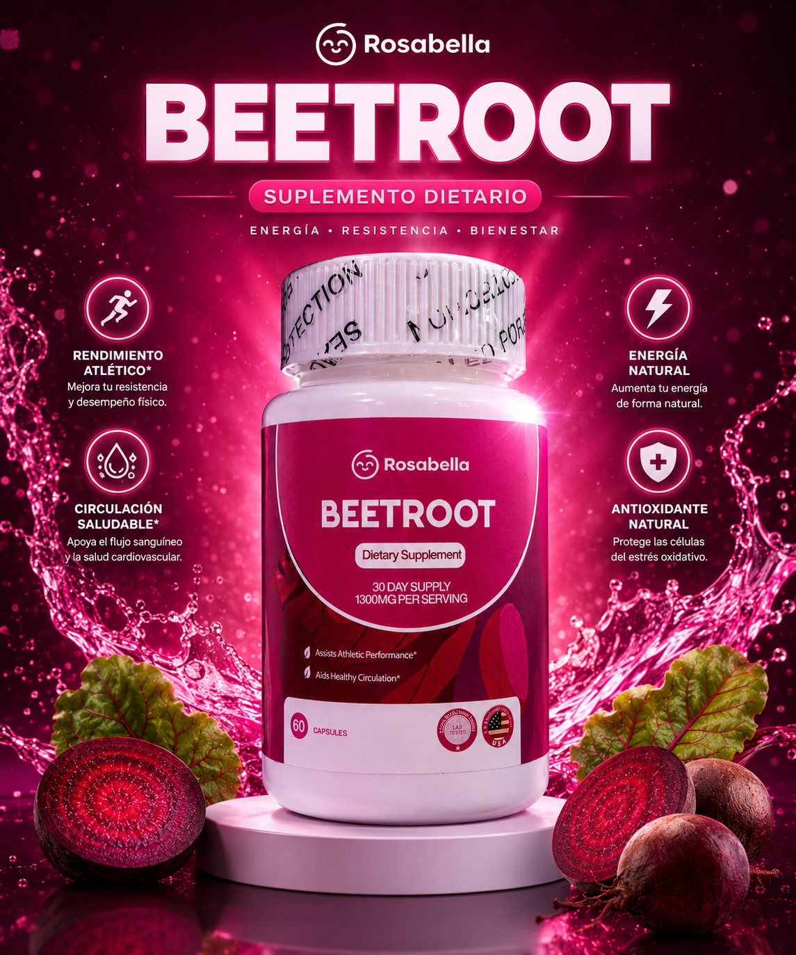 BEETROOT - ROSABELLA Vitalidad Natural