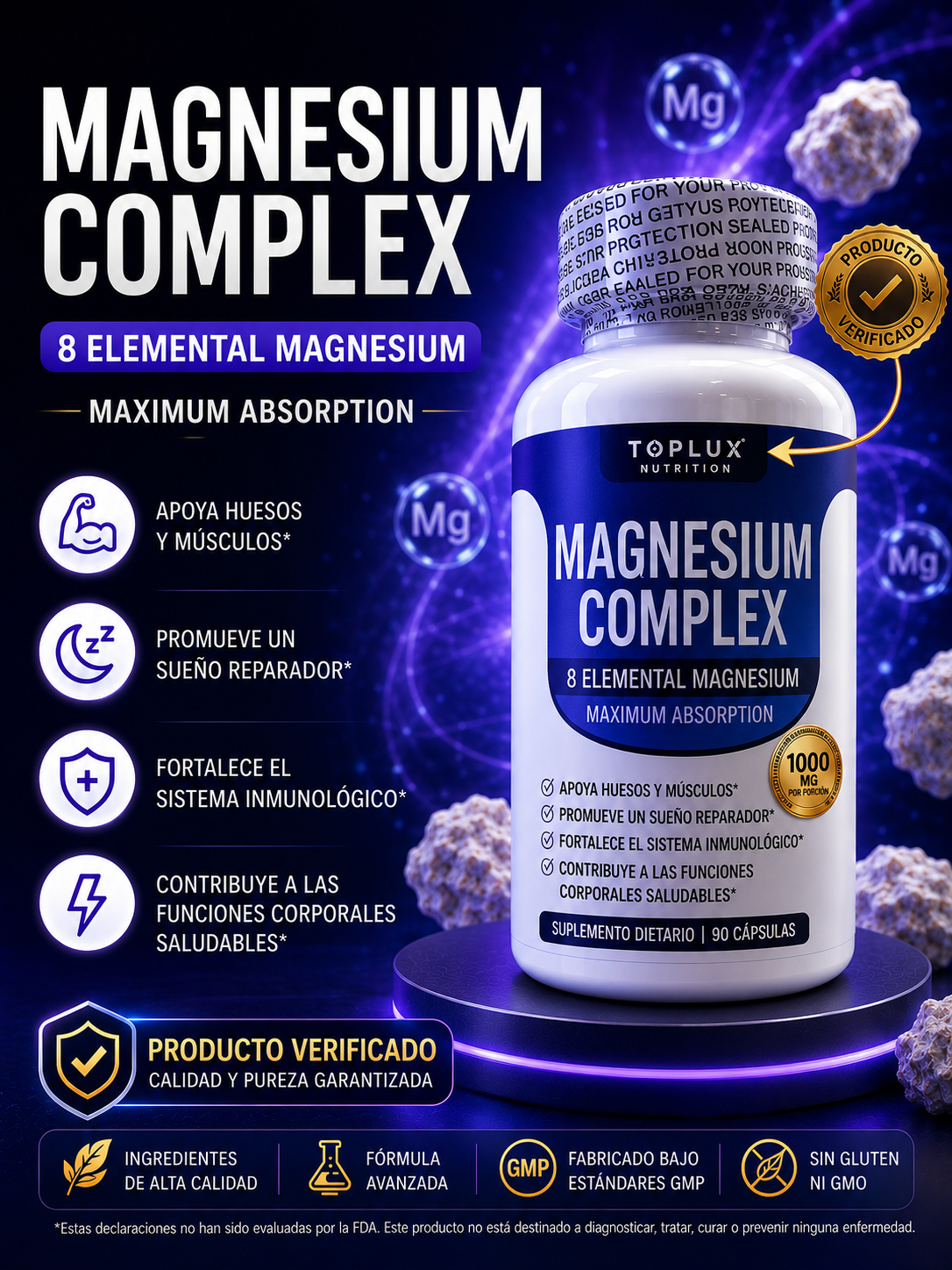 MAGNESIUM COMPLEX (Toplux Nutrition)