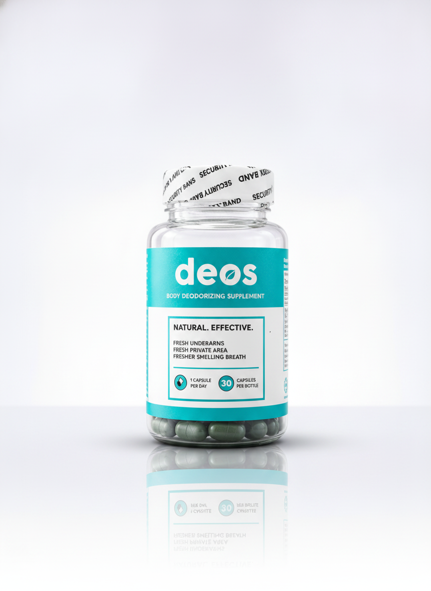 DEOS | Frescura y Confianza — foto de estudio premium