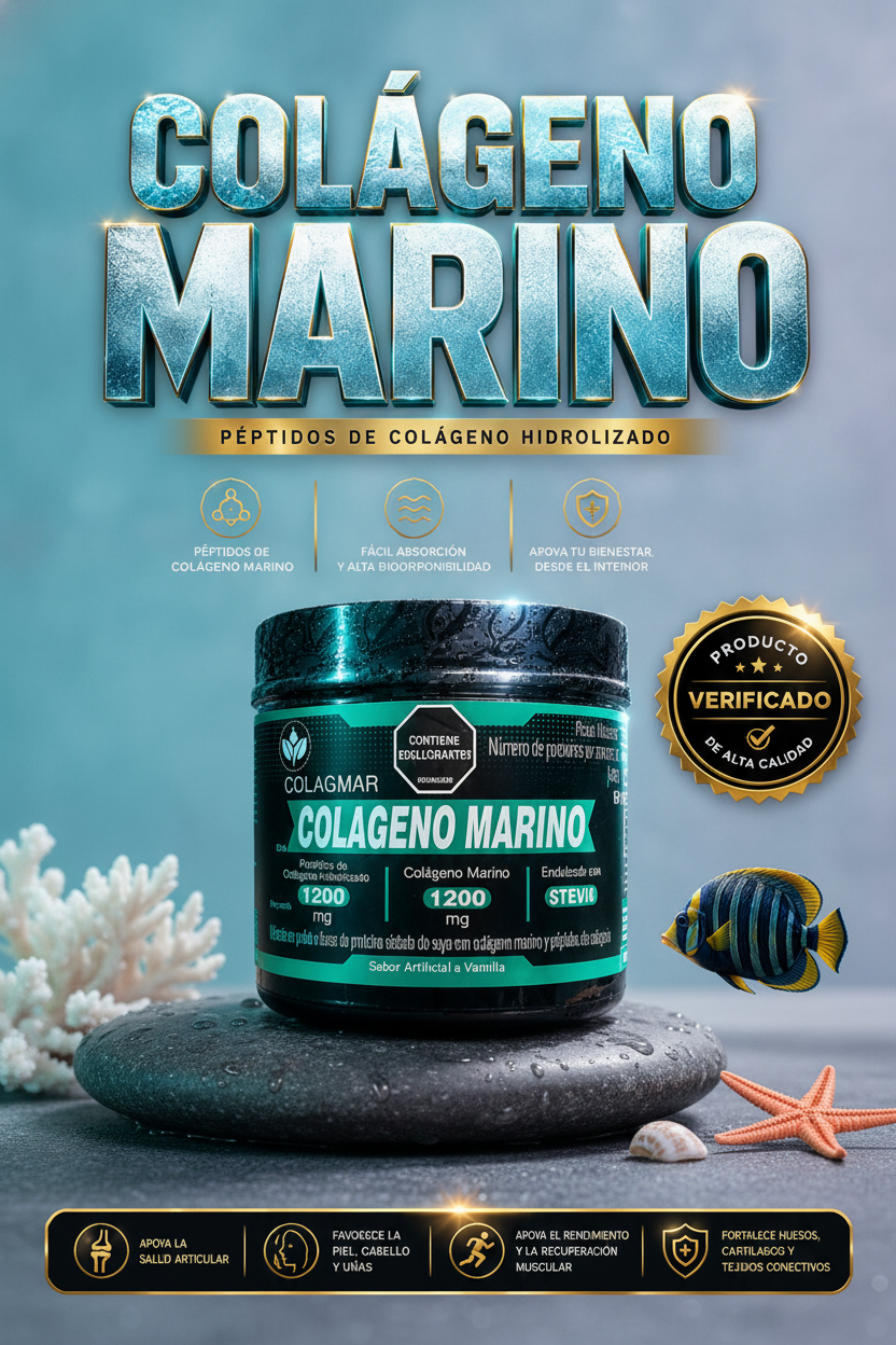 COLAGENO MARINO — ambiente lifestyle premium